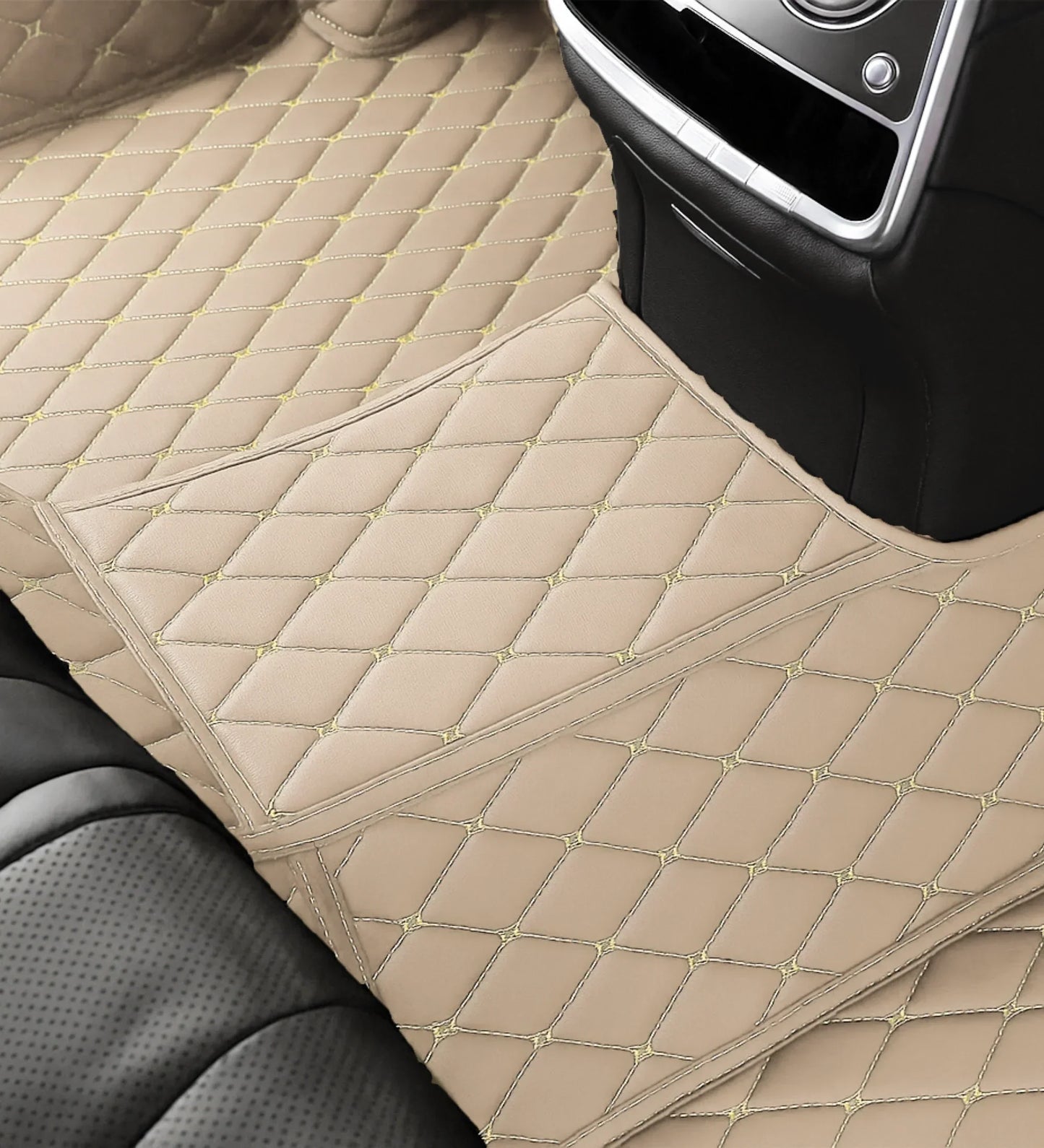Diamond Series - Beige with Beige Stitching