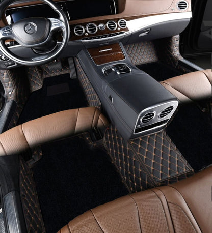 Premium Series - Black with Beige Stitching