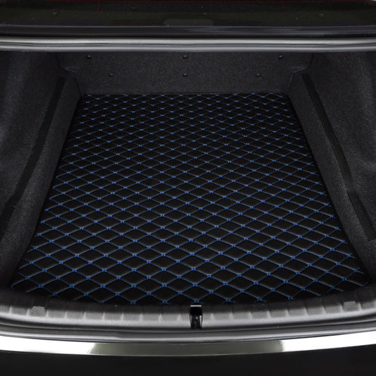 Base Trunk Mat - Black with Blue Stitching - Jeep