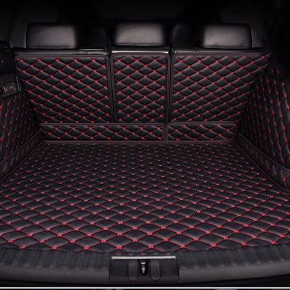 3D Trunk Mat - Black with Red Stitching - Chrysler