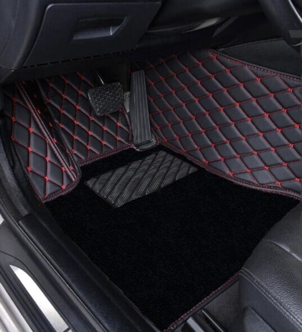 Premium Series - Black with Red Stitching