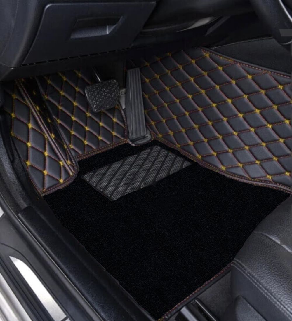 Premium Series - Black with Yellow Stitching