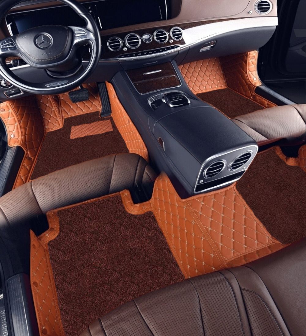 Premium Series - Brown with Beige Stitching - Mercedes Benz