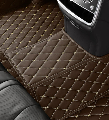Diamond Series - Mocha with Beige Stitching